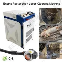 máquina de limpeza a laser para estaleiro 1500W