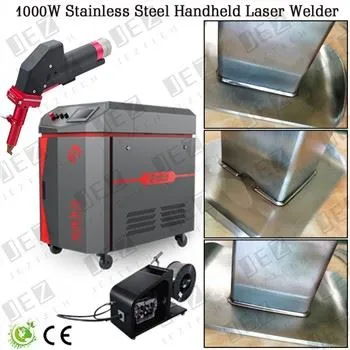Máquina de solda a laser portátil de aço inoxidável de aço inoxidável