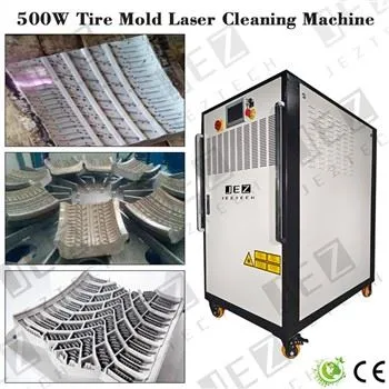 Máquina de limpeza a laser para moldes de pneus 500W