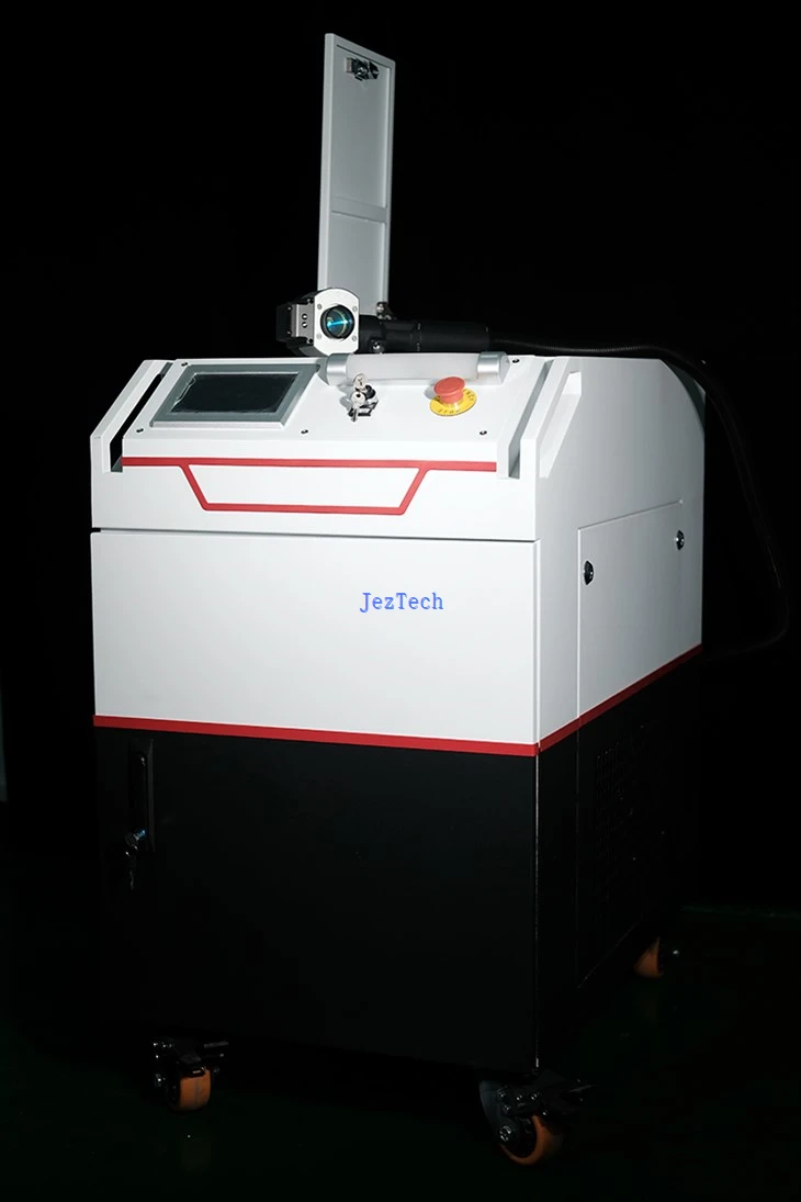 Máquina de limpeza a laser para recondicionamento de smartphones usados
