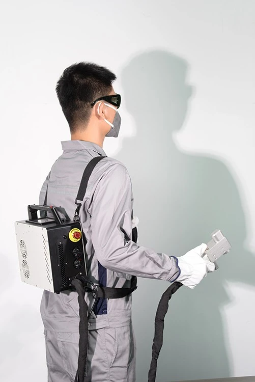 100w-Backpack Laser Cleaning Machine