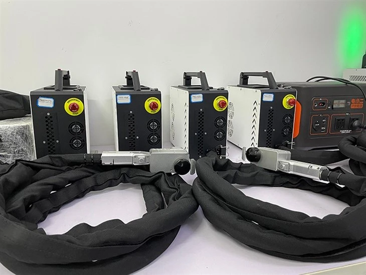 100w-Backpack Laser Cleaning Machine