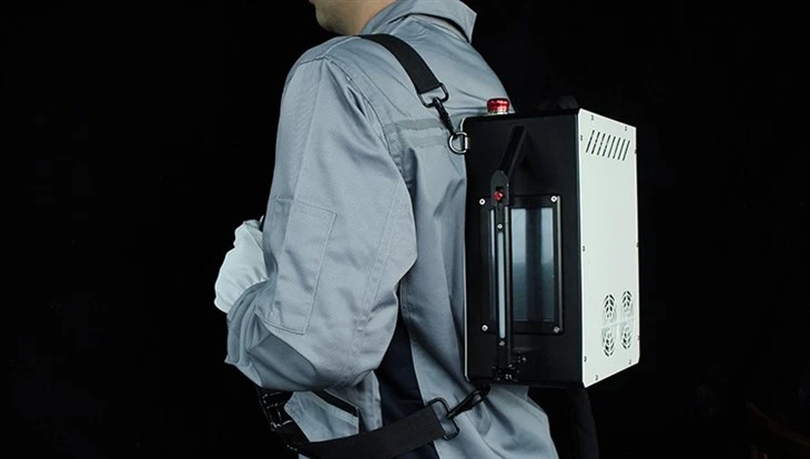 100w-Backpack Laser Cleaning Machine